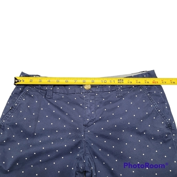 Tommy Hilfiger Navy Blue Polka-dot Montauk Chino Pants - Picture 7 of 9
